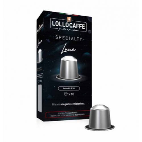 10 buc. LolloCaffé Specialty Edition Luna capsulă de cafea compatibilă cu Nespresso