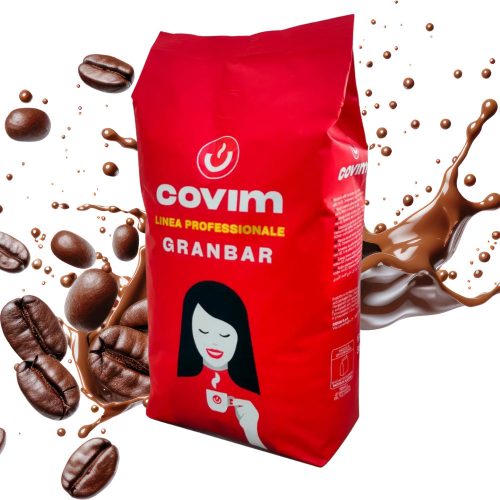 1 kg Caffè Covim Granbar Espresso Life amestec de boabe de cafea