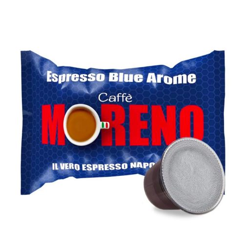 1 buc. Caffè Moreno Espresso Blue Aroma capsulă de cafea compatibilă cu Nespresso