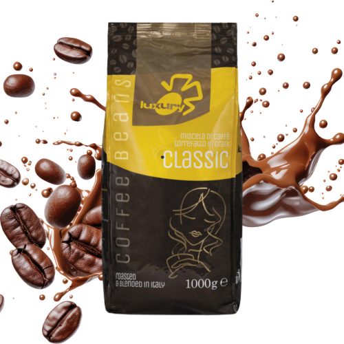 1 kg Luxury Classic Caffé amestec de boabe de cafea