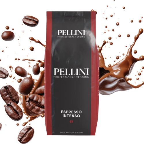 1 kg Caffé Pellini Espresso Intenso amestec de boabe de cafea