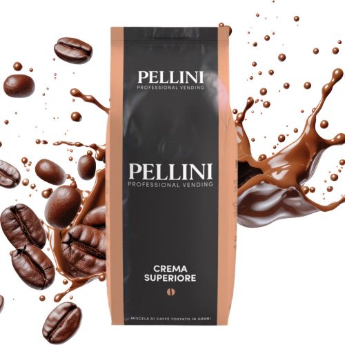 1 kg Caffé Pellini Crema Superiore amestec de boabe de cafea