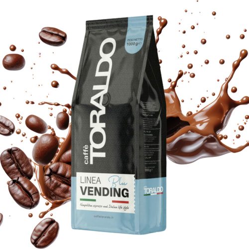 1kg Caffè Toraldo Vending Linea Blu amestec de cafea boabe