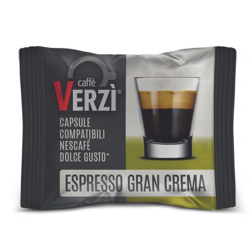 1 buc. Caffè Verzì Espresso Gran Crema capsulă de cafea compatibilă cu Dolce Gusto