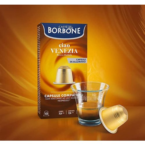 1 bucata Borbone ciao Venezia capsulă de cafea compatibilă Nespresso